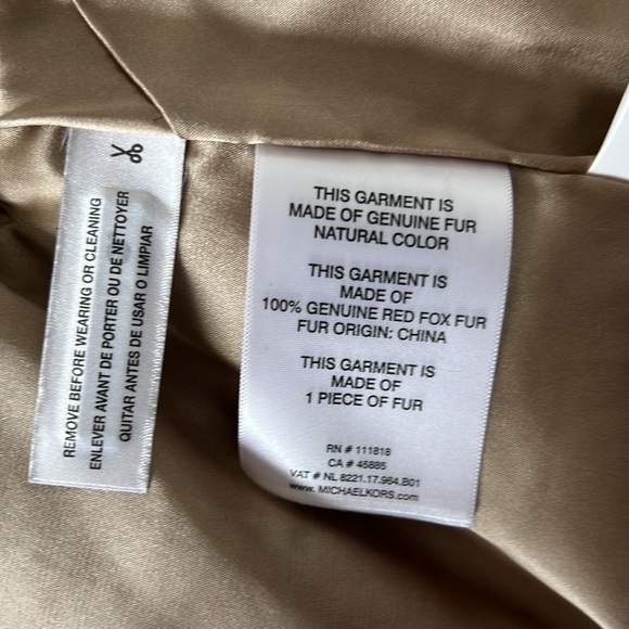 MOB WIFE fur vest - MICHAEL KORS - Picture 5 of 8